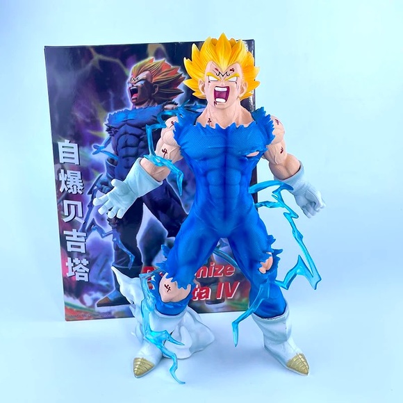 Toys Anime Dragon Ball Z Gk Vegeta Figure Selfdestruct Majin Vegeta Figurine Poshmark